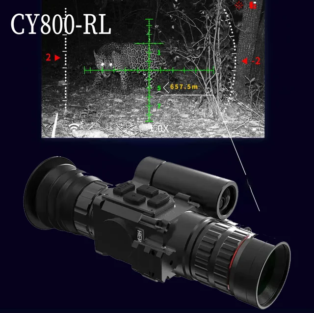 6x Optical Magnification CY800-RL Night Vision Scope Waterproof Night Digital Hunting Scope Camera Monocular with 3 Color Mode 1