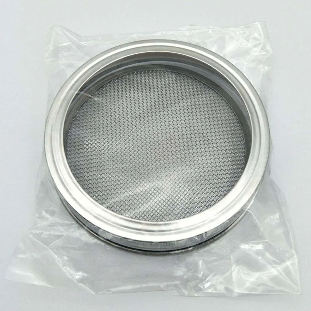 

Sprouting Jar Lids Mesh Screen Stainless Steel Sprouting 86mm 3pcs Germinator Trays for Ventilation Broccoli Wheat Grass