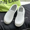 Summer Breathable Cloth Men Casual Shoes Mens Loafers Comfort Slip-on Driving Shoes Platform Sneakes  Walking Vulcanized Shoes 5