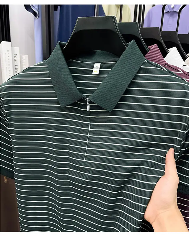 Trendy T Shirts For Men Classic Polo Shirt Summer Short Sleeve Comfort  Fashion Casual Top New Design - Image 12