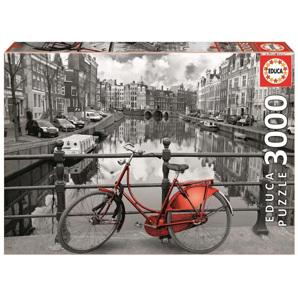 Verleiden Kliniek vrachtauto Educa Amsterdam Puzzel, 3000 Stuks, Multicolor (16018)| | - AliExpress