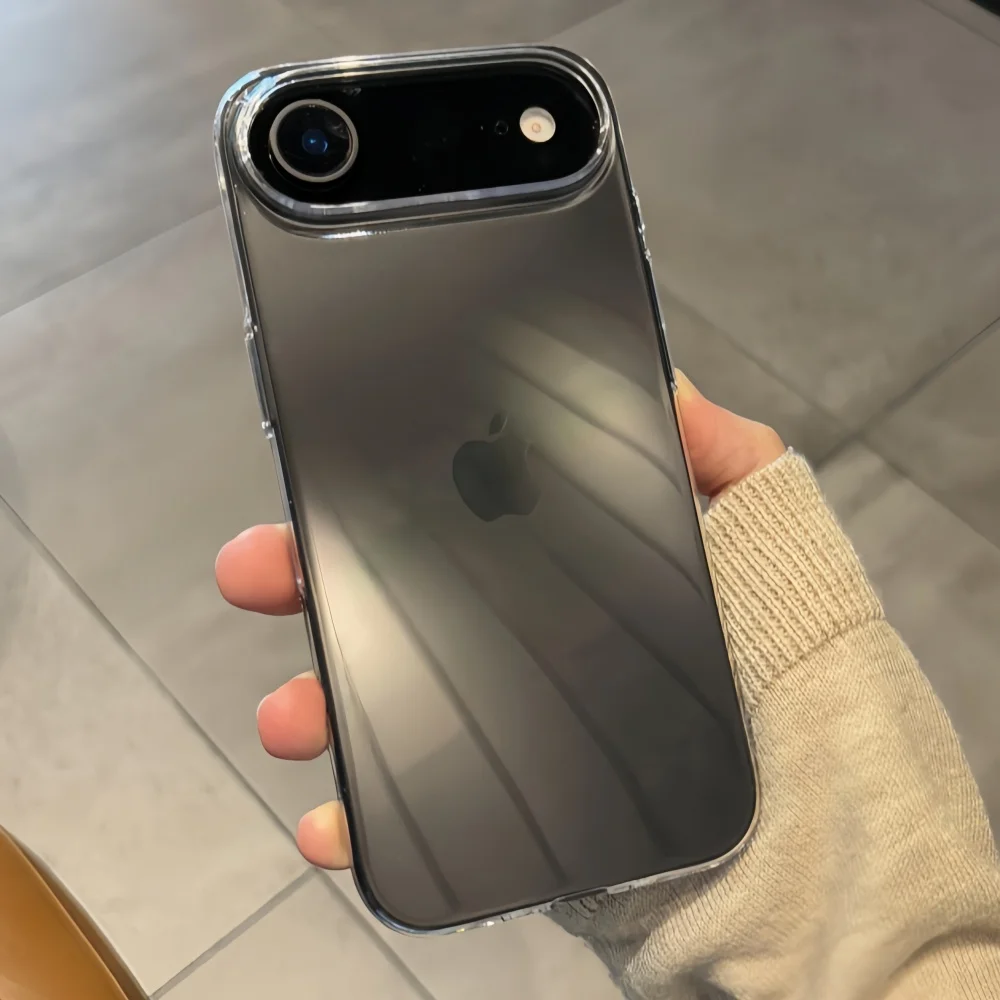 Plain Color HD Transparent Case For iPhone 17.