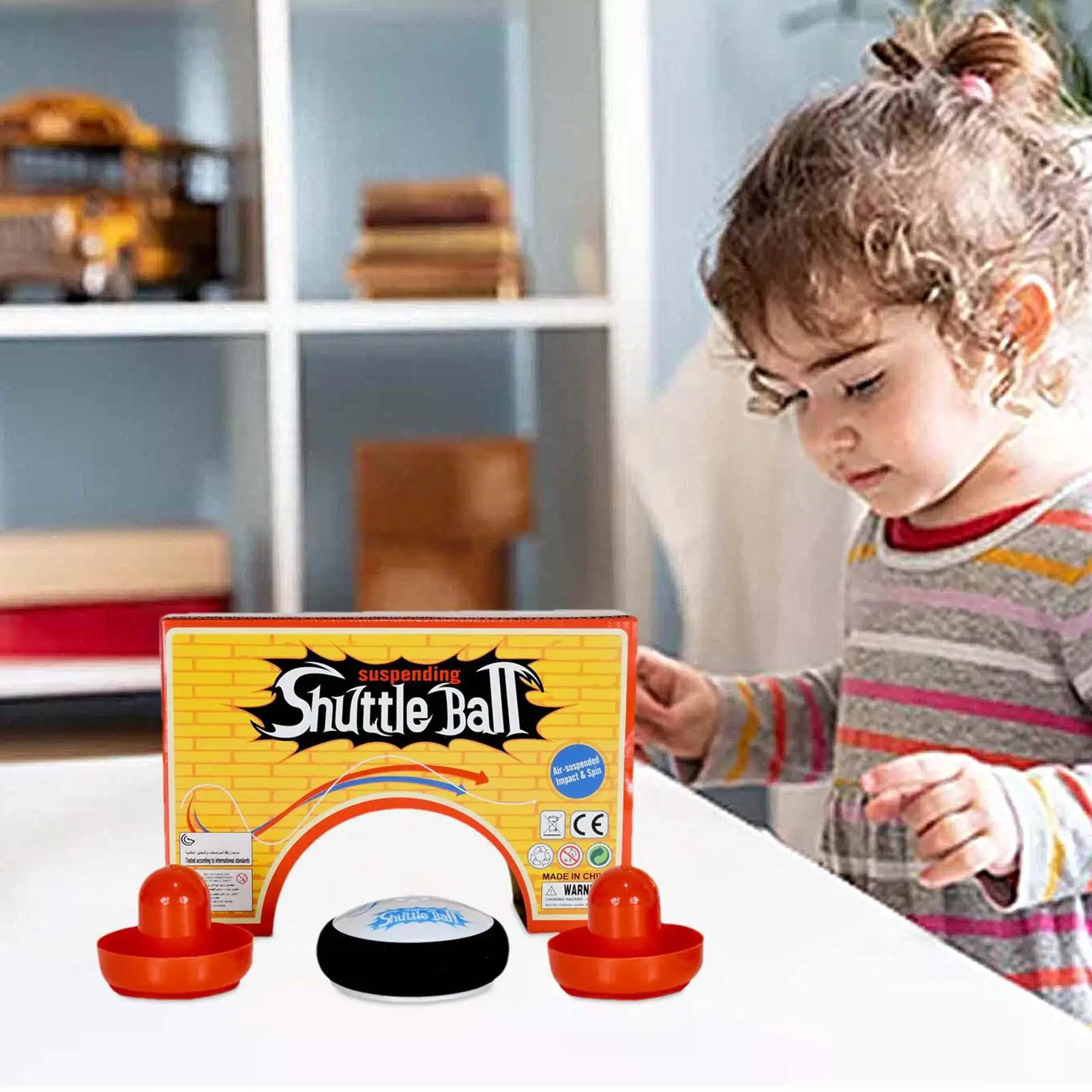 Tabletop Air Hockey Game - Fun and Engaging Family Activity
