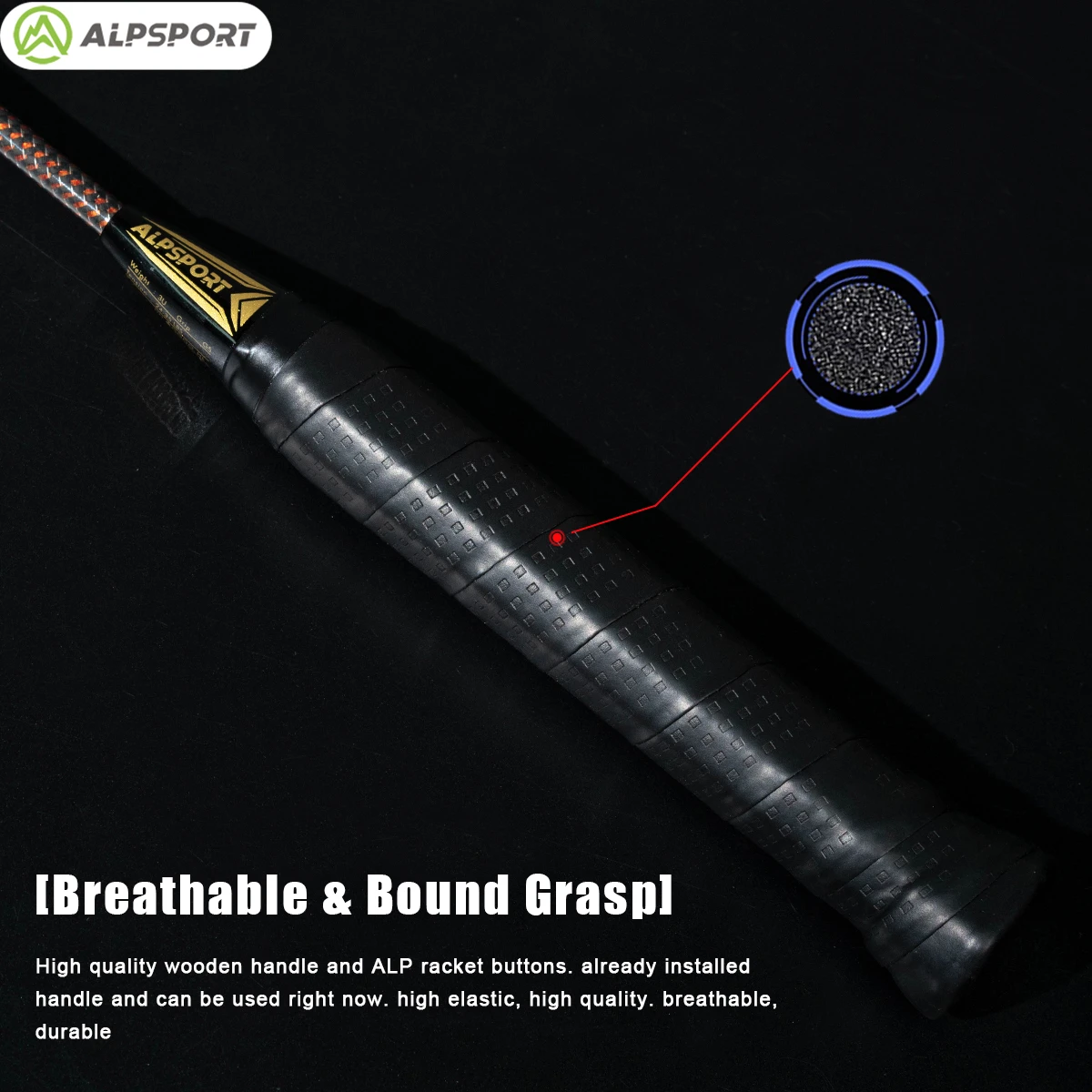 ALP K1 3U Offensive badminton racket Made of T800 high-hardness