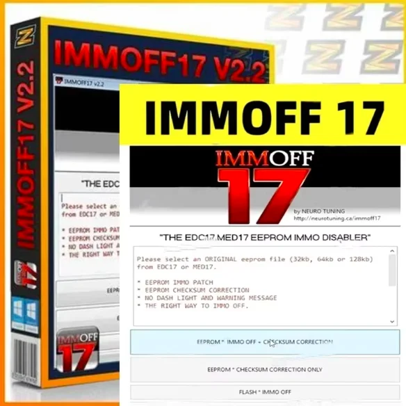 Advanced IMMOFF17 Software for ECU Programming – Includes Keygen and Installation Video Guide
