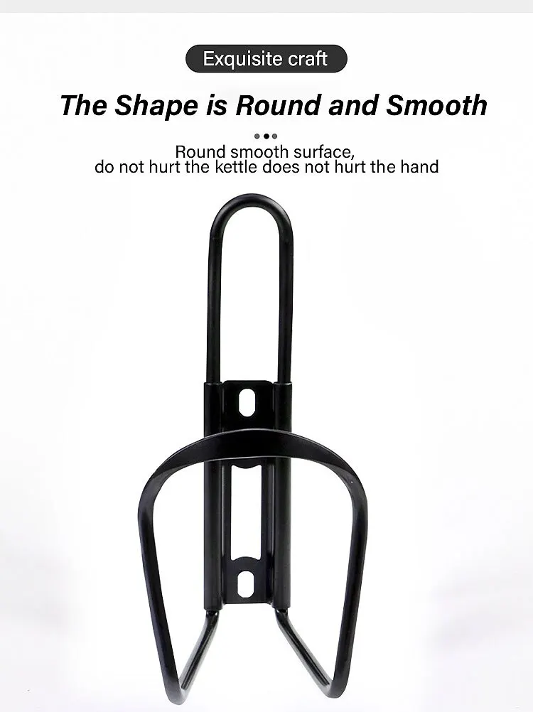 Sf6b3b434f77e4cc3bac749198728c47ds Aluminum Alloy Bicycle Bottle Holder Cycling Bicycle Drink Water Bottle Rack Holder Mount for Mountain Folding Bike Cage Mallzona