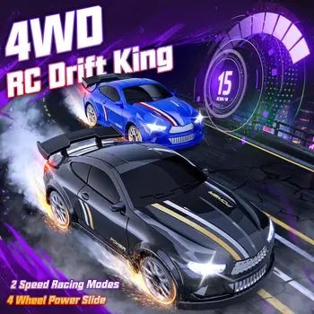 Auto Telecomandata in Scala 1:64, Giocattolo RC da Corsa, Modello Simulato, Acrobazie e Drift, Giocattolo Preferito dai Bambini, Perfetto per Regali Festivi