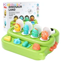 Interactive Pop-Up Pals Baby Toy Learning Infant Toy For Sorting Colors Dinosaur Activity Toy For Baby Toddlers Educational Toys 1