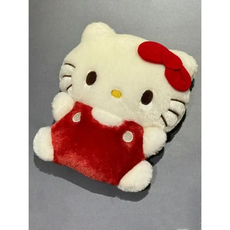 

Новая японская милая плюшевая кукла Hello Kitty с большим лицом, мультяшная кукла-Кот, маленькая кукла, Женские аксессуары, подарок на день рождения, детская игрушка