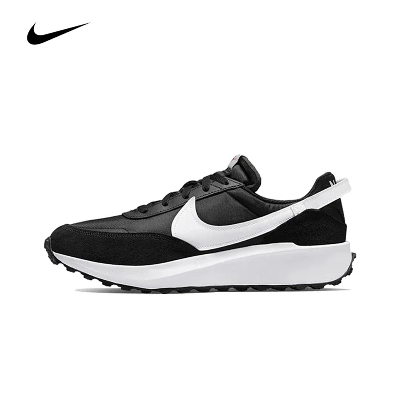 Originale Nuovo Arrivo Nike Waffle Debuttion Scarpe Da Uomo Racing Vitation Degree Choc Breast Sneakers Bianche E Nere Ph9522-001