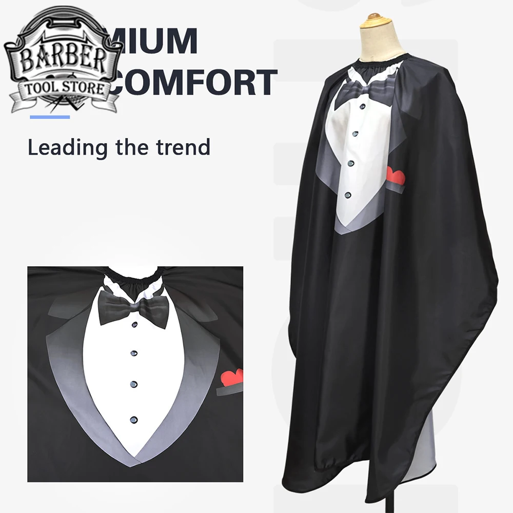 Salon Barber Apron Antistatic Hairdressing Cape Professional Waterproof Hair Cutting Cloth Barbershop Styling Tools Supplies