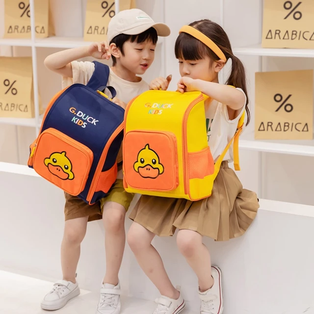 Fashion Yellow Backpack Children School Bags For Girls Waterproof Oxford  Large School Backpack For Teenagers Boys Schoolbag - AliExpress