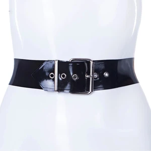 Handmade Latex Rubber Waist Belt Match to Cosplay Outfit S-LA137