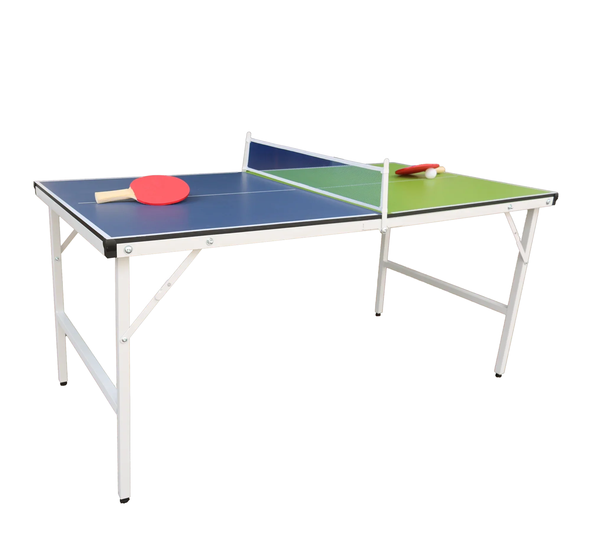 Folding PingPong Table High Quality Indoor/Outdoor Portable Table Tennis Rackets Balls Customizable