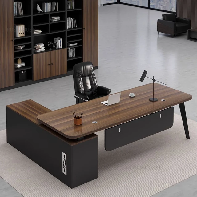 Mobili per ufficio moderni scrivanie per ufficio di lusso Design Boss Desk  Manager scrivania direzionale tavolo da studio semplice per la casa  scrivania per Computer - AliExpress