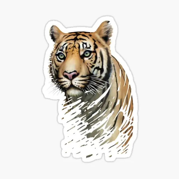 

Colorful tiger Car Auto Sticker Adhesive Sticker 17CM t12