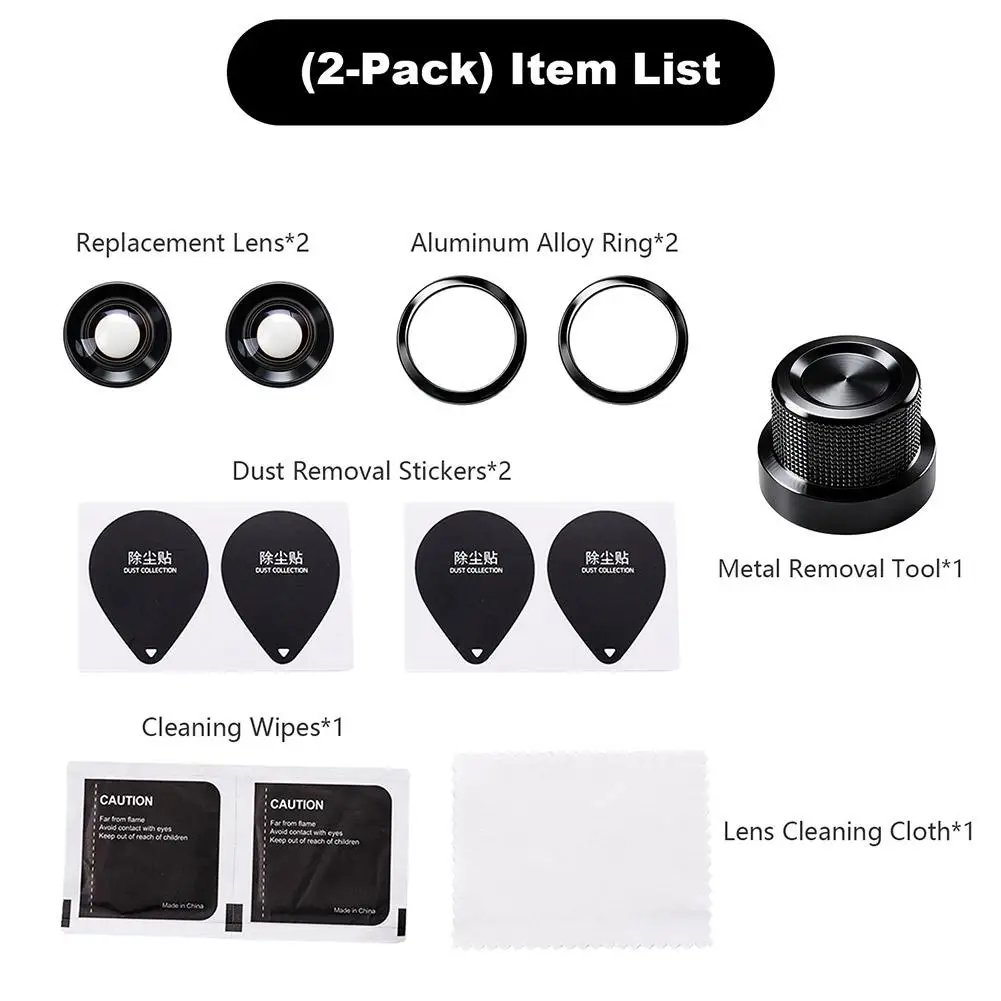 Kit Réparation Objectif DJI Avata 360 - Verre Optique Haute Définition