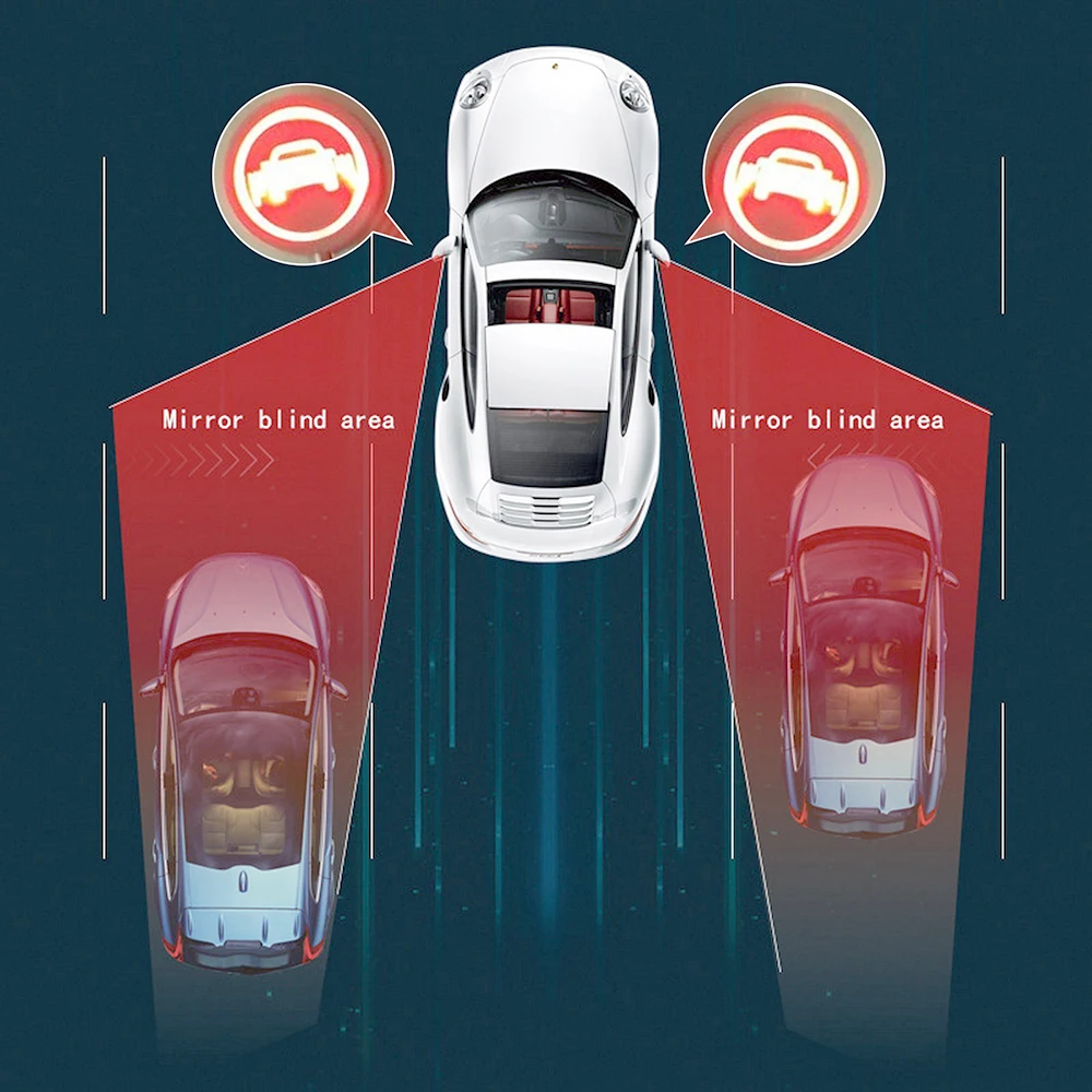 نظام مساعدة لتغيير مسار مراقبة المنطقة العمياء (BS...