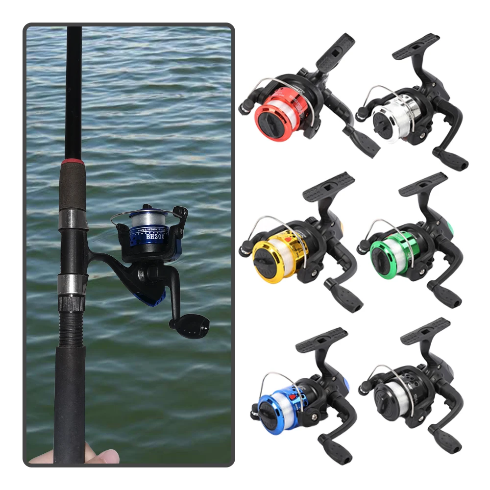 200-type With Line Fishing Reel Fishing Reel Spinning Wheel