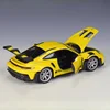 Welly 1:24 Porsche 911 GT3 RS Alloy Sports Car Model Diecast Metal Track Racing Vehicles Car Model Simulation Childrens Toy Gift 3