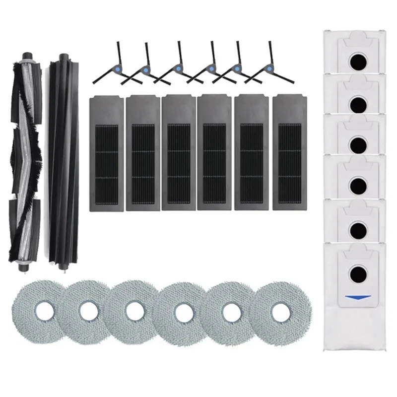 Promozione! Per Ecovacs Debot X2 Parts X2 Omni Dust Bag X2 Pro Plus Mop Cloths Roller Main Side Brush Cover Filtro Hepa