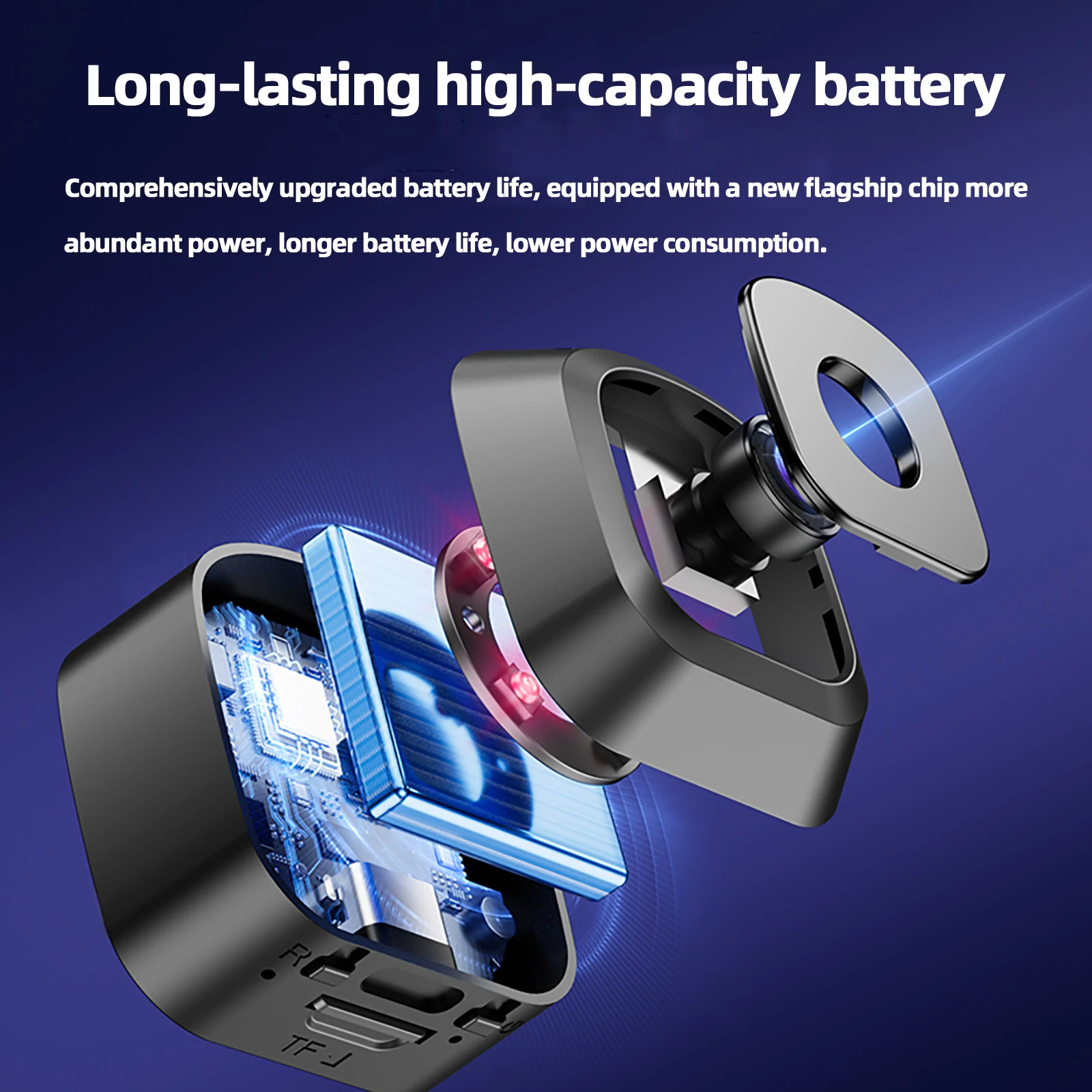 5MP Mini Camera Built-in Battery WiFi Human Detection Small Recorder Smart Home Security Protection Video Surveillance O-KAM APP 4
