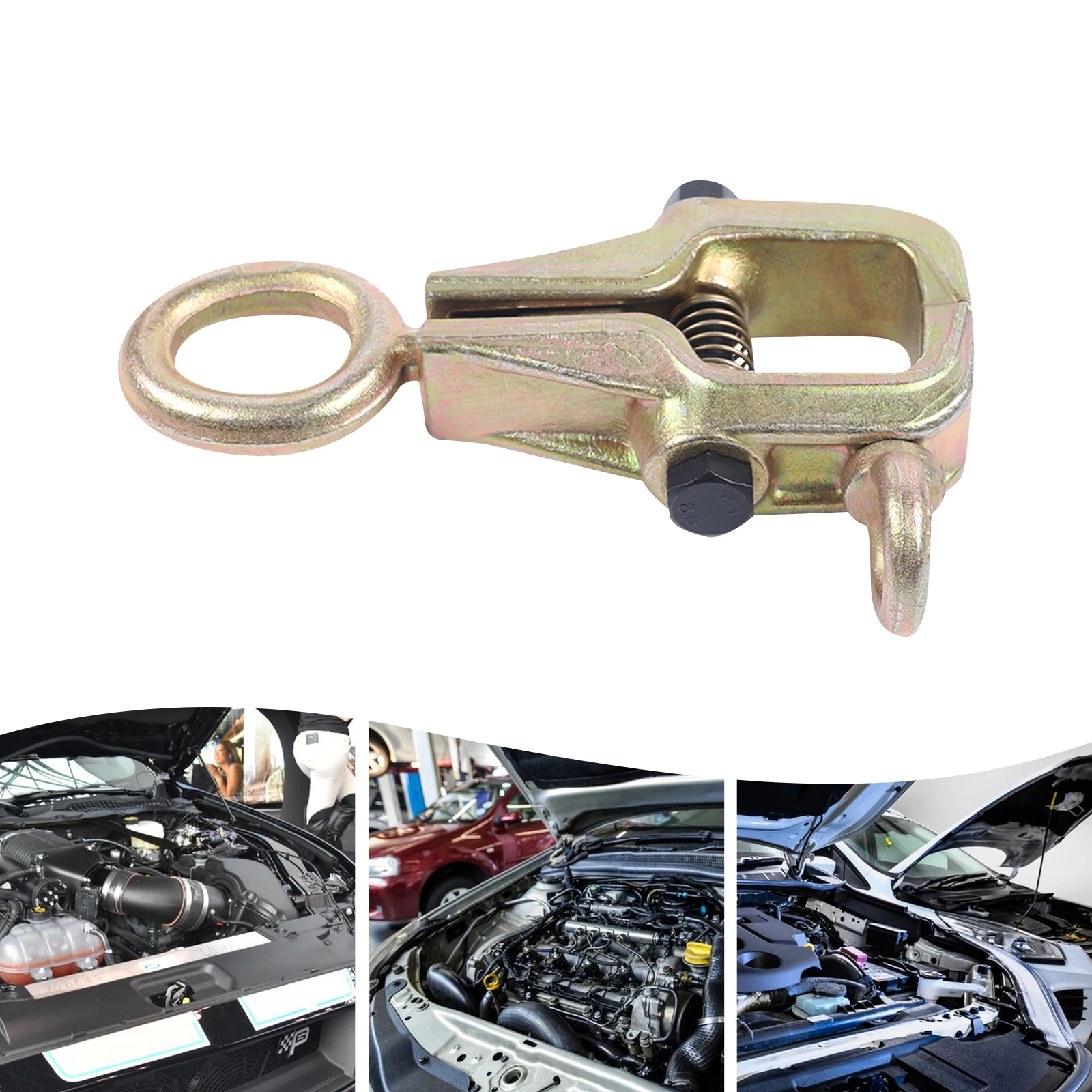 5T Selbstspannende Zugklemme, 45 # Stahl-Karosseriereparaturwerkzeug, Zweiwege-Zugklemme für Karosserieblech-Reparatur – Detail 4