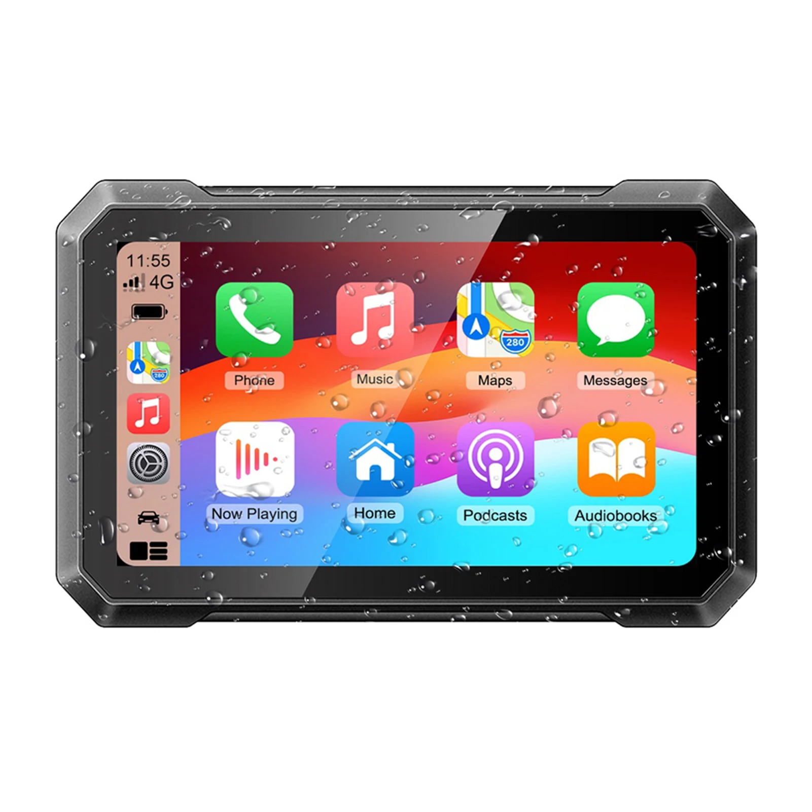 Dispositivo Di Navigazione Gps Per Auto Portatile Da 7 Pollici Impermeabile Ipx7 Fm Navigatore Gps Musicale Per Auto Auto Camion Attrezzatura Per L'Eq