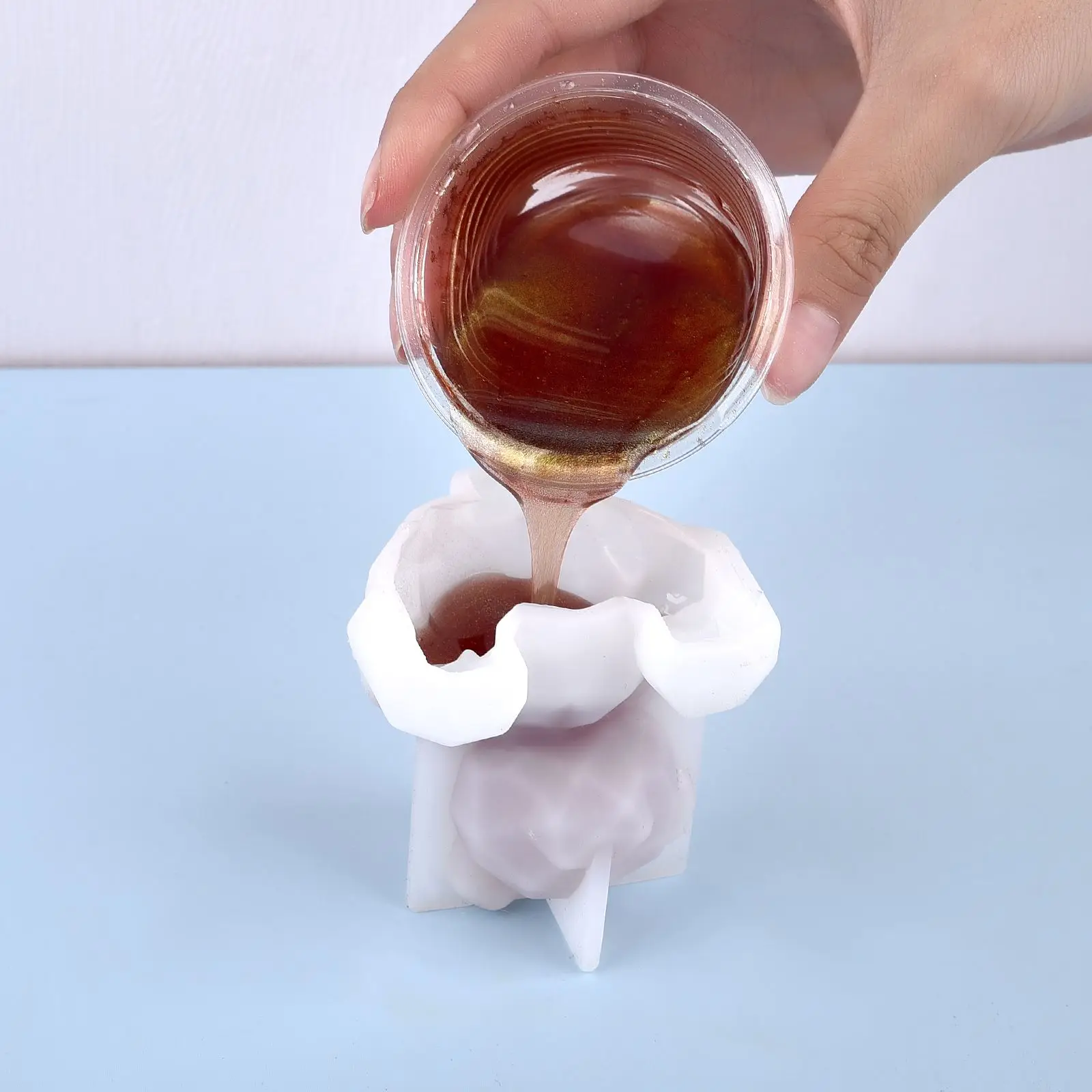 5g Cosmetic Grade Pearlescent Natural Mica Mineral Powder Epoxy Resin Dye Pearl Pigment Glitter Material
