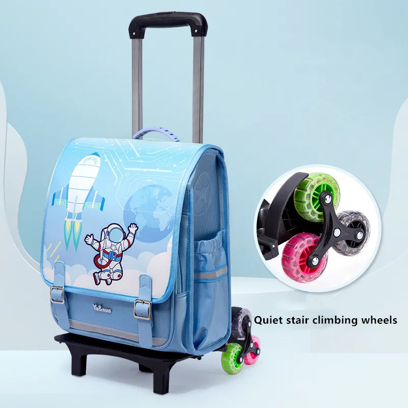 cartoon-6-wheels-girls-boys-trolley-school-bags-backpack-detachable-children-rolling-book-bag-waterproof-travel-bags-mochila