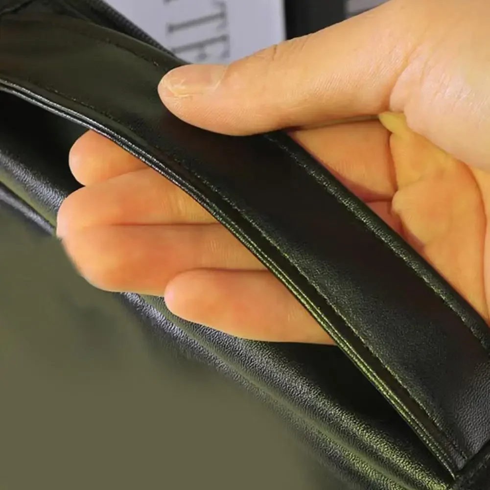 Large Capacity Standing Makeup Bag Organizer - Multi-Layer Cosmetic Case with Handle, Portable Storage Pouch for Travel