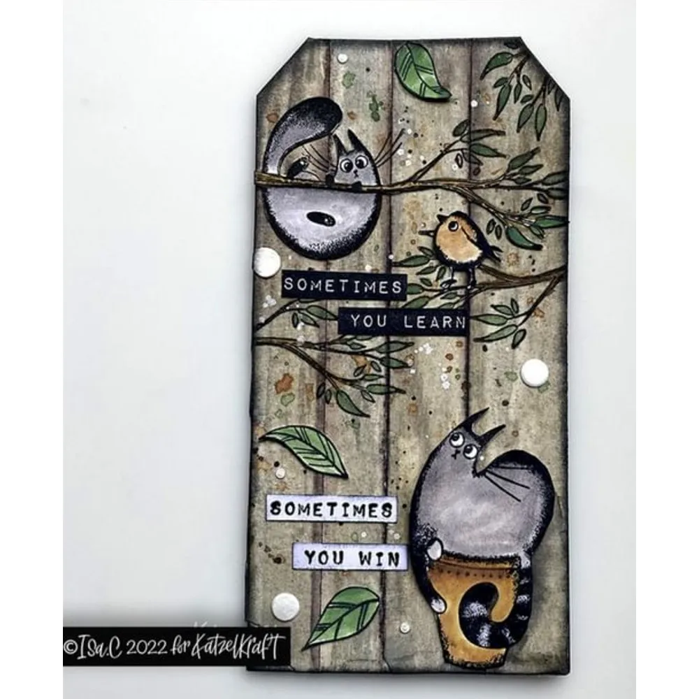 Cute Cat Rubber Clear Stamp for Handmade Paper Card Album Scrapbooking Embossing Decor Silicone Seal Craft Cute Cats