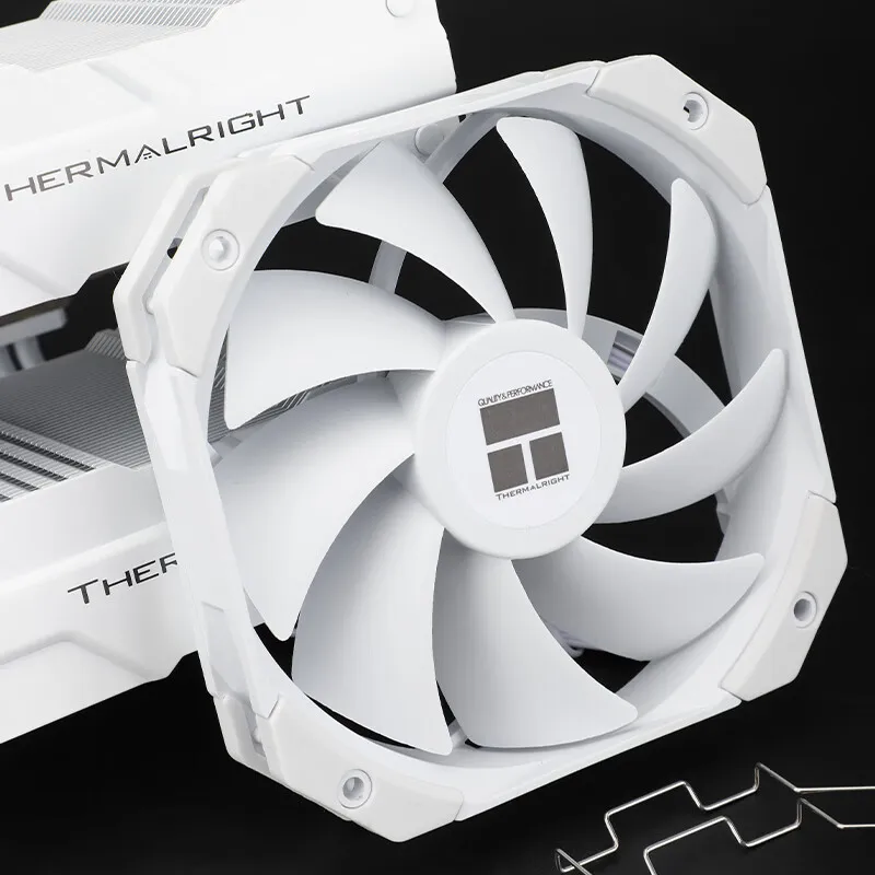 Thermalright-mini Radiador Branco sem Igual Assassin 120 Altura 135 mm Torres Gêmeas Tubos de Calor Refrigerado a ar Suporte Lga17xx Amd Am5 - Imagem 6