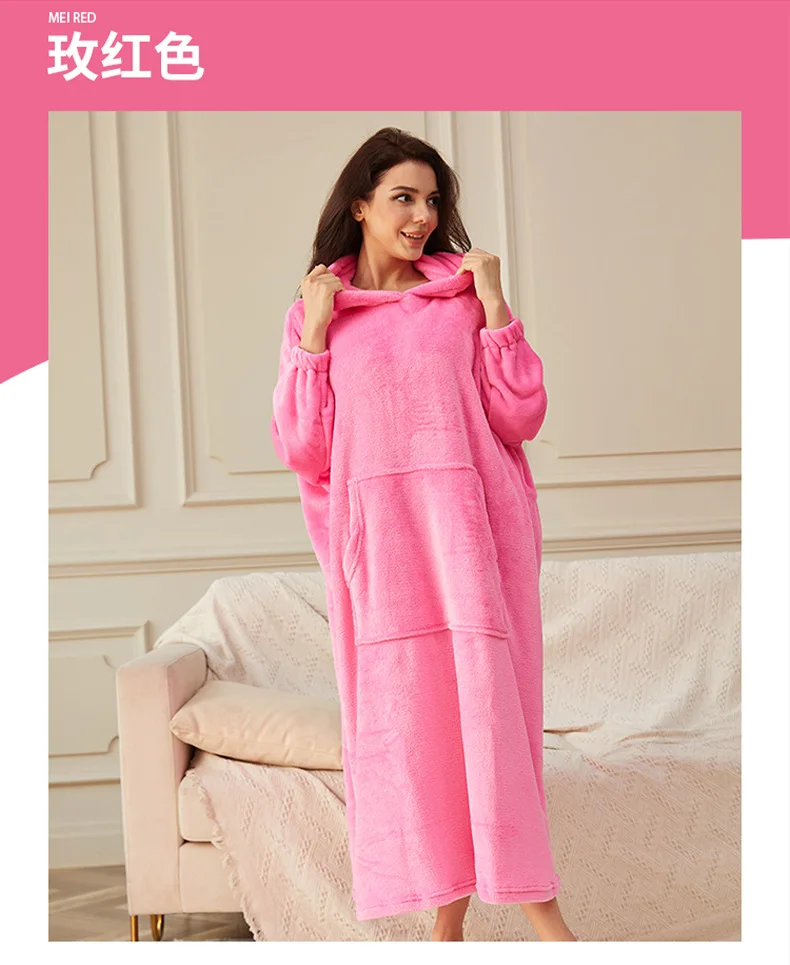 Winter Dressing Gowns Women Dressing Gown Flannel Women Flannel