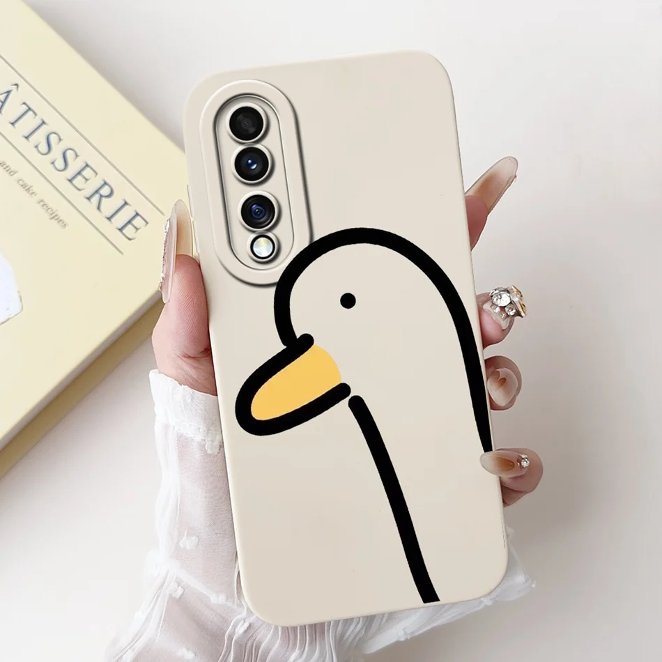 Cute Panda & Rabbit Cartoon Soft Silicone Shockproof Case - Fits Select Honor Models