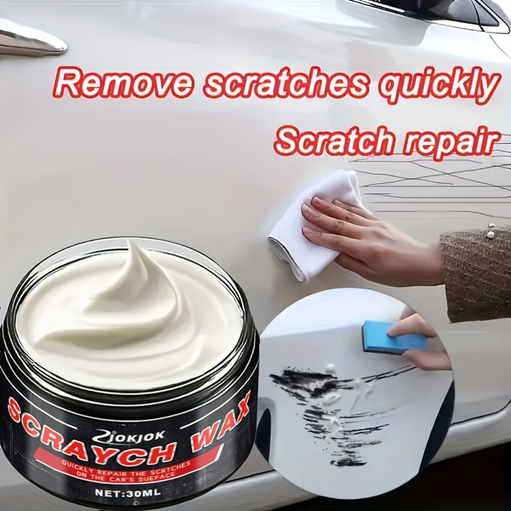 Scratch Remover All-in-One Quick Repair Paint Polish Wax Scratch Removal Cream Formula Car Polish