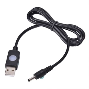 3.5mm USB DC Power Charging Cable Charger Cable Wire for Flashlight Head lamp