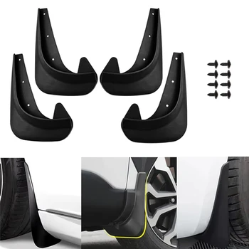 4PCS Universale Ruota Auto Parafango Nessuna Ruota di Perforazione Paraspruzzi Paraspruzzi Ruota Anteriore Posteriore Parafanghi Accessori Auto Paraspruzzi