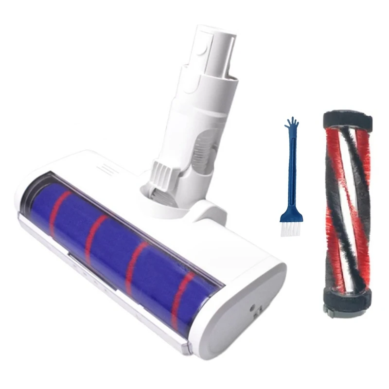 

LED Electric Floor Brush Head For Xiaomi Mijia 1C K10 / Mijia G9 G10 / Dreame V8/V9B/V9P/V11 Vacuum Cleaner Brush Head