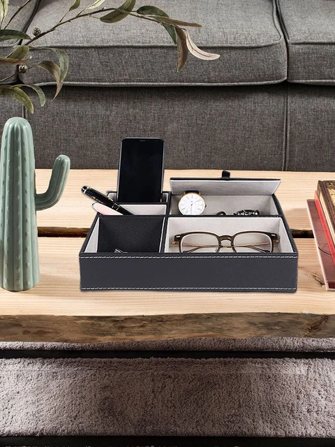 Vassoio In Pelle Per Scrivania - Organizer Per Gioielli E Accessori - Foto 8