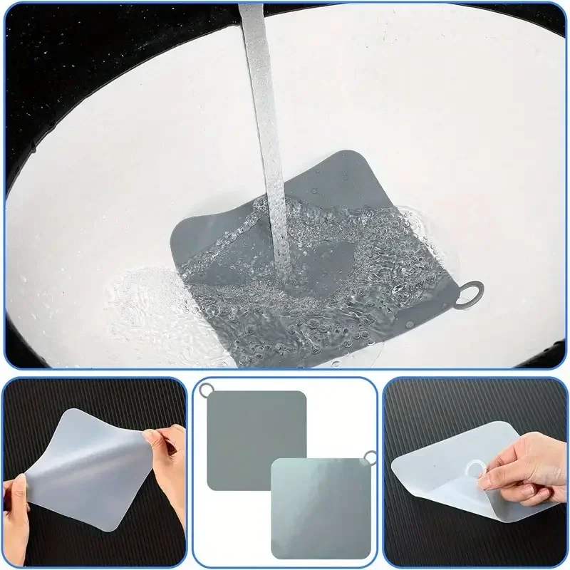 Floor Drain Deodorant Thick Silicone Bathroom Deodorant Insect-proof Seal Household Sewer Pipe Sink Anti-smell Floor Cover