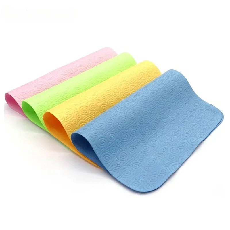 

15 шт./партия, салфетки из микрофибры для чистки стекол, 14,5x17,5 см