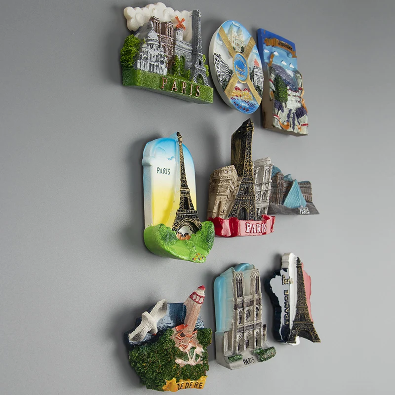 Magnetic Fridge Stickers The Louvre France Prous resin 3D fridge magnets with magnetic stickers as souvenir for Eiffel Tower magnetic fridge magnets,magnetic sticker,magnetic fridge stickers,refrigerator decor