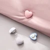 4/8pcs Duvet Cover Pins Soft Fabric Double Sided Fastener Clips for Quilt Blanket Cushions Comforter Holder with Buttons 3