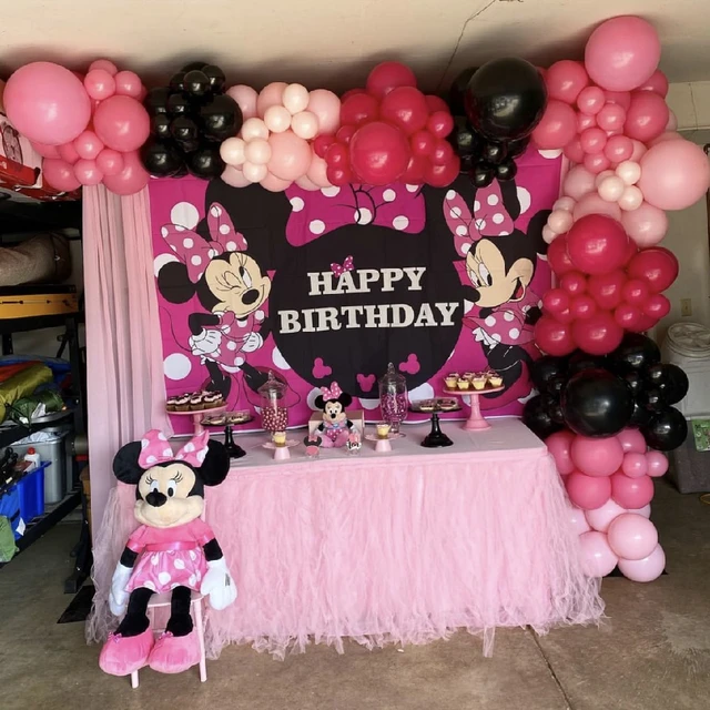 Ensemble De Ballons En Aluminium Rose Minnie Mouse, 1 Ensemble, Décoration  De Fête D'anniversaire Pour Filles, Fournitures De Fête Prénatale, Jouets  Pour Enfants 1 2 3 4 5 6 7e - AliExpress