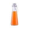 Wholesale Glass Empty Bottle with Swing Top Ceramic Lid Flip Top Glass Storage Can Bottles MOQ2000 Cheap Custom Print Logo 1