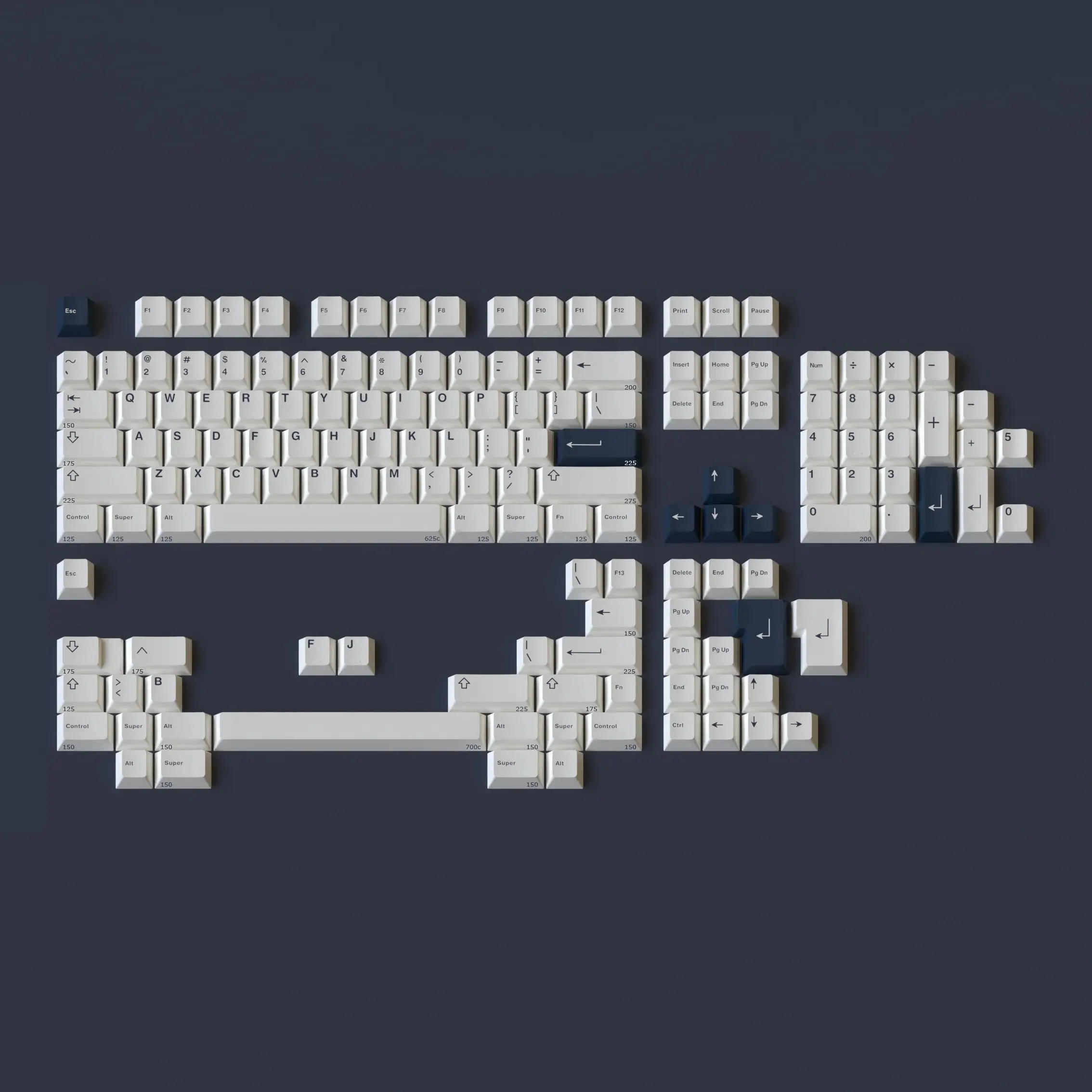 GMK Seafarer 체리 프로필 키캡, MX 기계식 키보드 베이스, 참신함