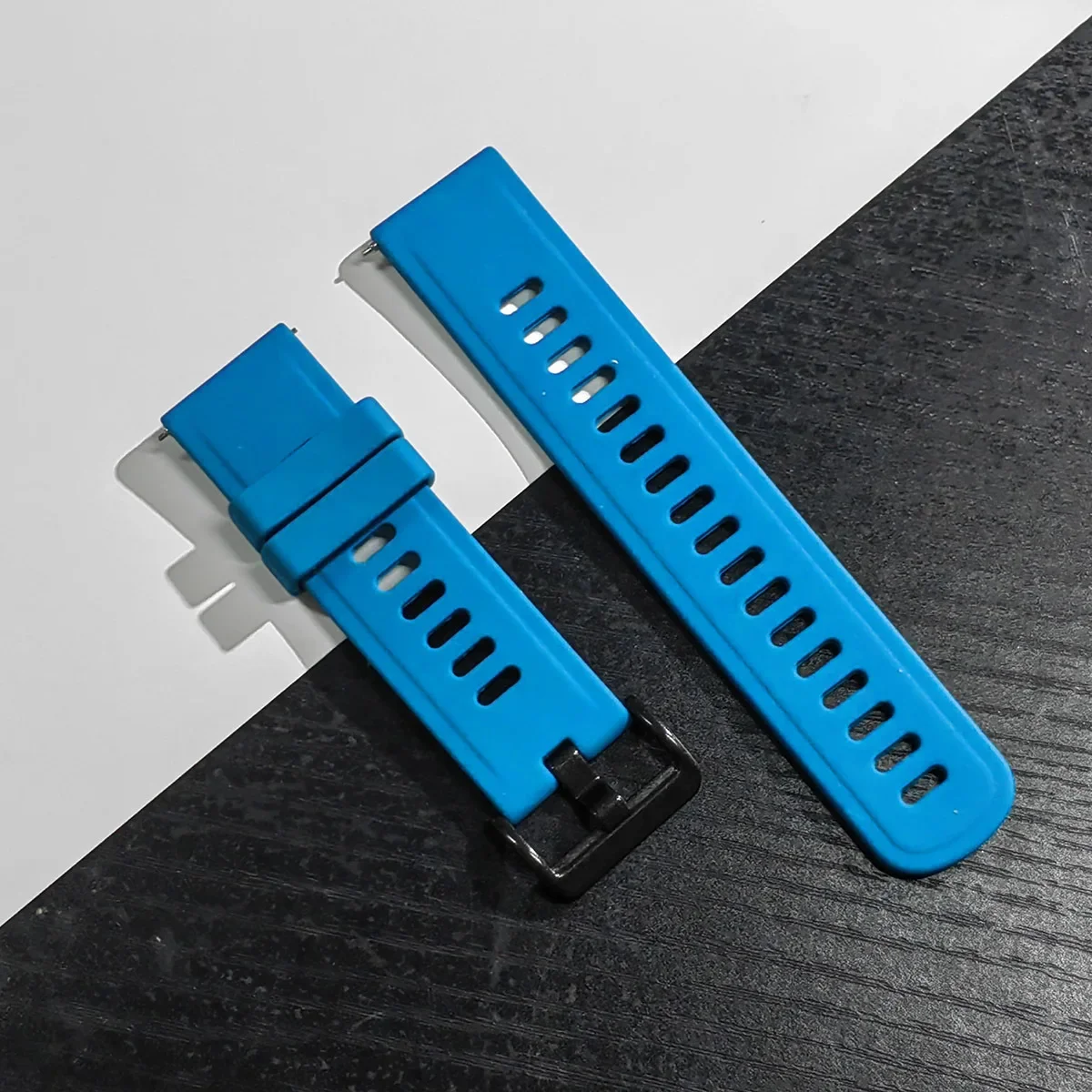 حزام رجالي من السيليكون الناعم، حزام زر أسود قابل...