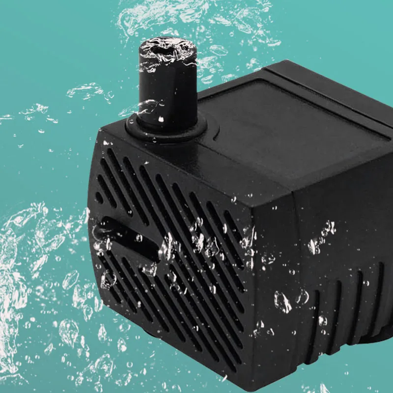 Description Picture 2 of itemAC 220V EU US Plug 2.5W 5w 10w Submersible Water Pump Aquarium Fountain Pump Air Fish Pond Pool Tank Water Pump k