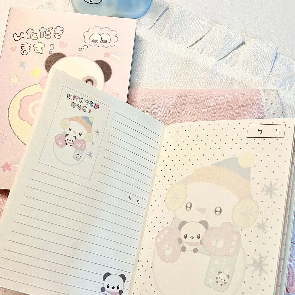 A6 Portable Journal Notebook Slim Japanese Vintage Diary Planner For Daily Use
